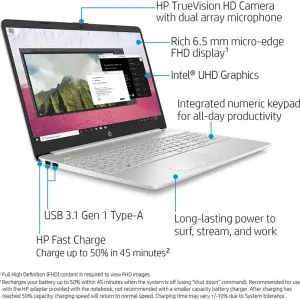 HP 15-Inch FHD Laptop