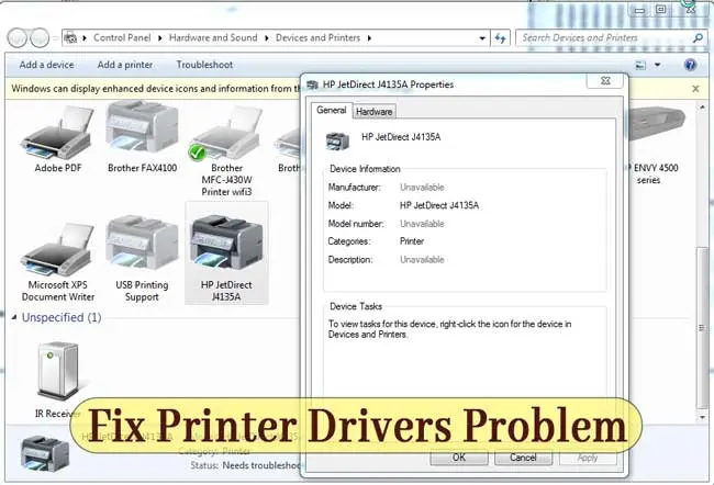 Read more about the article Fix Your Printer Drivers Problems In Windows 10